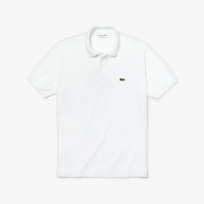 Camisa Gola Polo Lacoste Regular Fit Branca