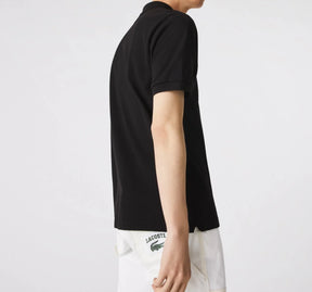 Camisa Gola Polo Lacoste Regular Fit Preta